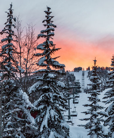 Mountain cam view at Beaver Creek, CO
