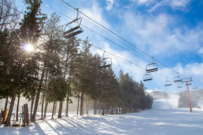 Sunrise on Park Ave at Hunter Mountain