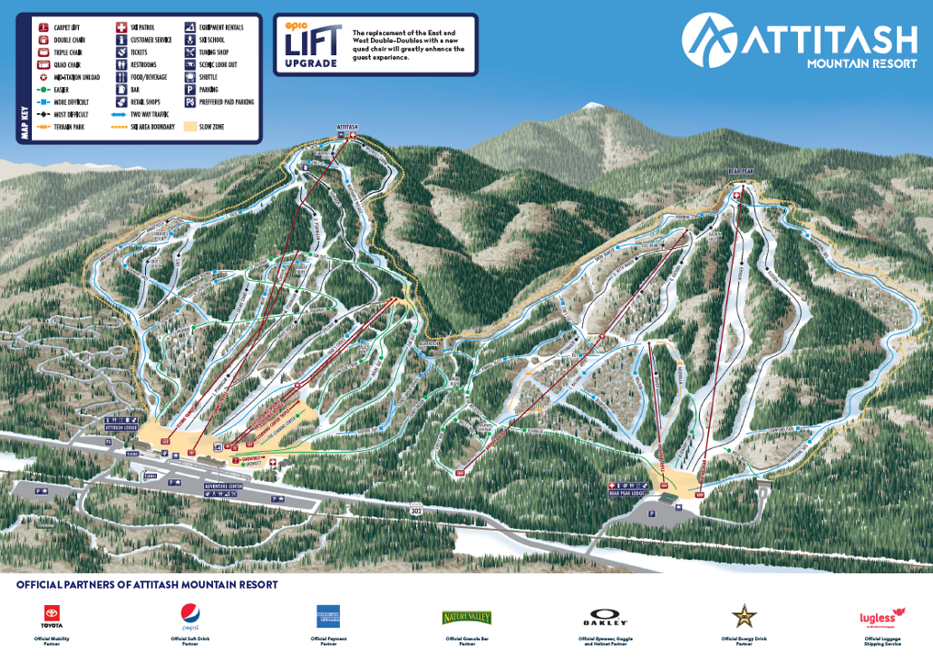 Trail Maps | Attitash Mountain Resort