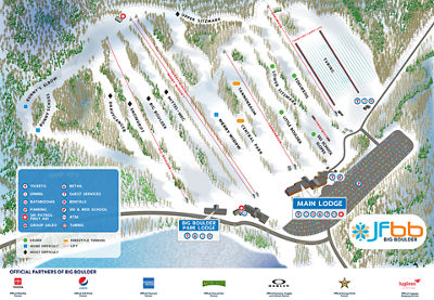 Big Boulder Mountain Trail Map Mountain Info | Jack Frost Big Boulder Resort