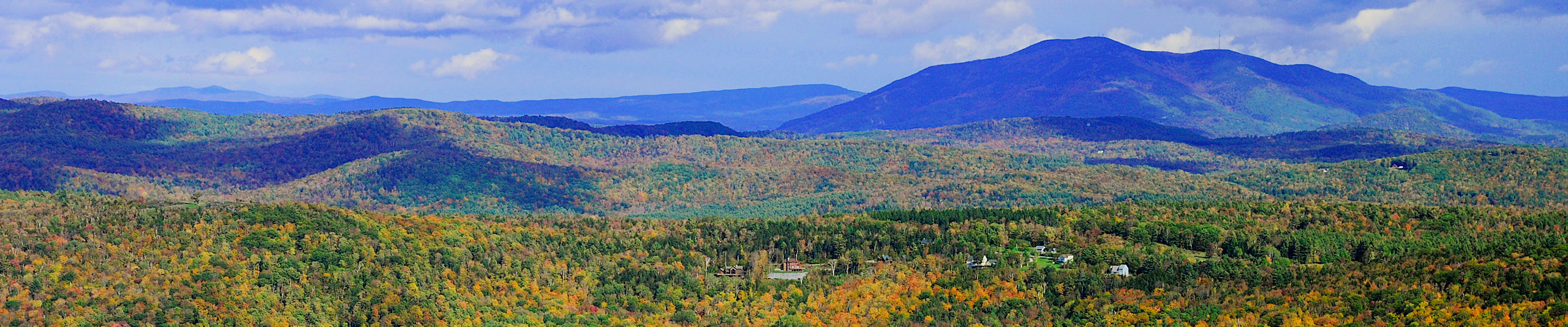 Okemo Summer Scenic View of Mountains