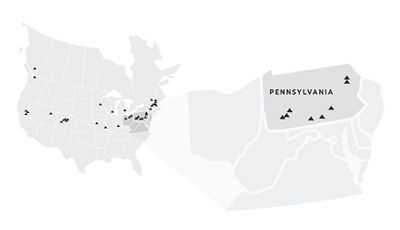 Mid-Atlantic Region Map