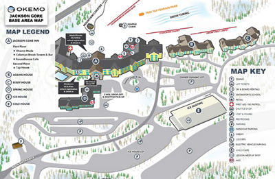 Directions By Bus Plane Or Train Okemo Ski Resort   20221207 OK Base Area Map 001