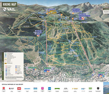 Summer Hiking and Biking Maps