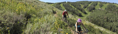 canyons park city mountain biking