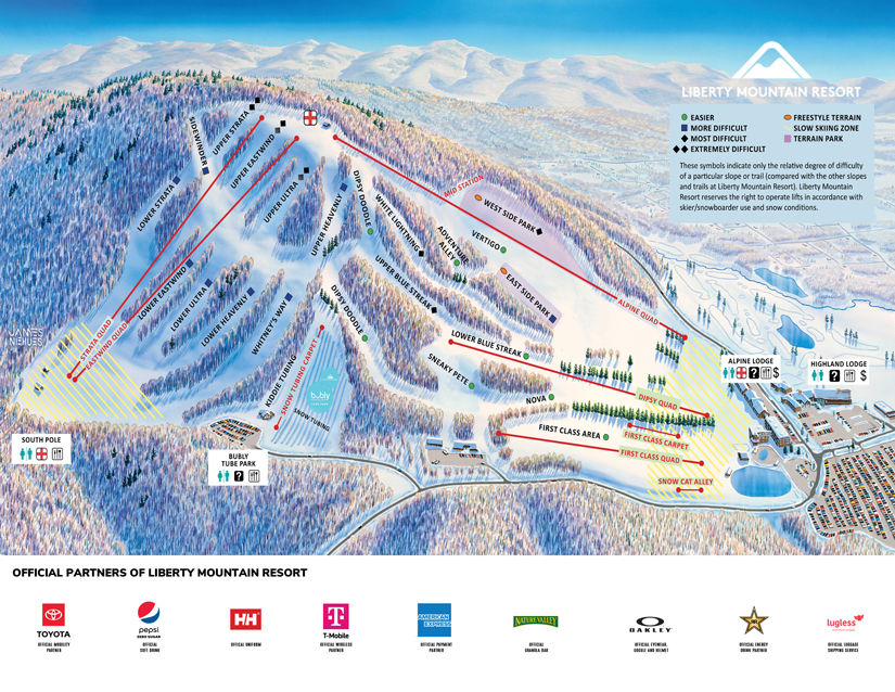 Mountain Info & Ski Lift Hours Liberty Mountain Resort
