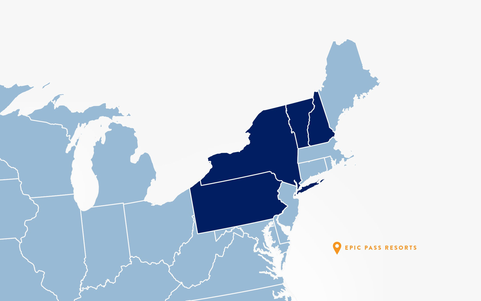 Epic Ski Resorts Map Northeast / New England Ski & Ride Pass | Epic Season Pass