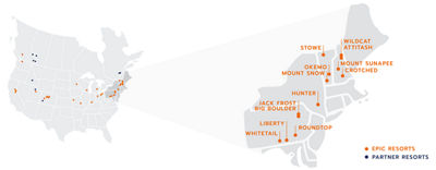 Epic Pass Resort Map Be Epic Epic Season Pass