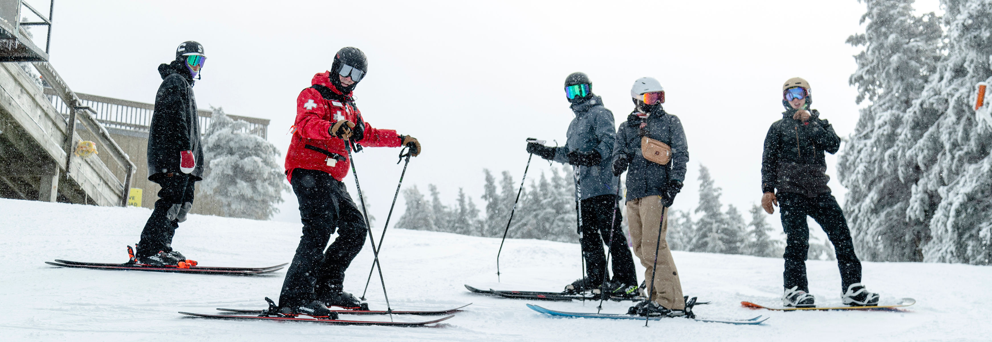 snow ski patrol