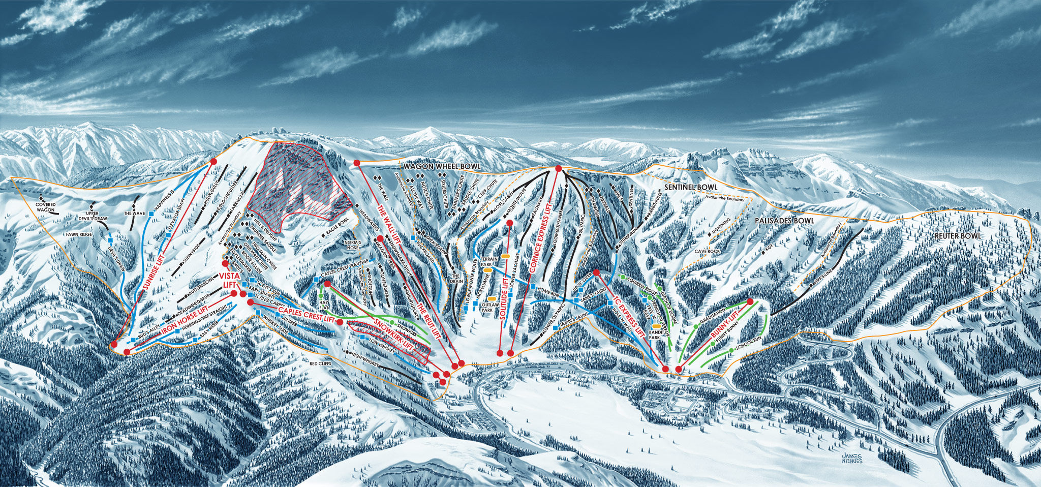 Trail Map Kirkwood Ski Resort | vlr.eng.br